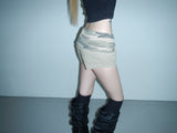 alone eyelet camo shorts