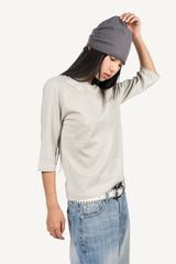 Painting Washed Three Quarter T-shirt
