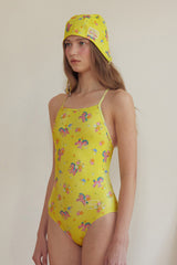 [Spring Pony_yellow] One Piece Swimsuit
