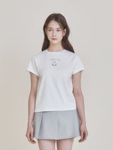 ココ Tシャツ (Ivory)