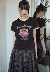 26SS★ ストロベリークロップリンガーT