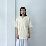 Boxy Embossed Layering Shirt