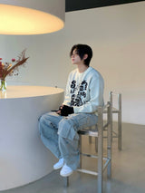 4 Take light blue denim