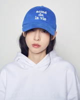 26SS COTTON NAPPING 3D EMBO BALL CAP