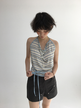 If Strap Halterneck Sleeveless (2color)