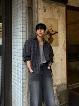 Darkgrey wide pants