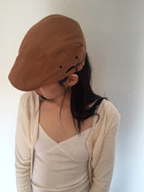 Shirring V-neck cardigan (4 colors)