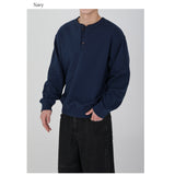 MEIR BUTTON HENRY NECK MTM