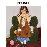 muva. 大容量 トライアングル ショルダーバッグ