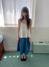 カンナヒシャーリングロングスカート
