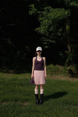 BLUSH PETAL SKIRT IN PINK