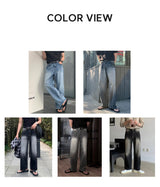 LMN Labo Wide Brush Denim Pants (5 colors)