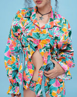 Floral patterned shirt - SHORE SHIRT