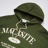 VINTAGE LOGO HOODED T-SHIRT KHAKI