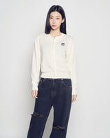 26SS WOMAN ベーシックラウンドネックカーディガン