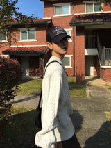 リウムフィッシャーマンウールニット 4C