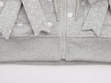 Nerisse Frill Dot Zip-Up