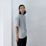 Structured Paneled Oversized Tee