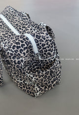 leopard leopard print big shoulder bag