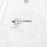 エグザンプルエンジェルロゴ半袖Tシャツ