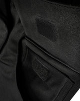 BIKER SNAP TRACK PANTS_BLACK