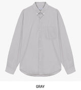 [U-BASIC] バーティーカラーリングベーシック長袖シャツ