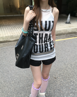 Color lace knee socks