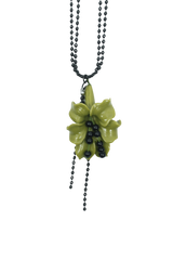 Tropical flower necklace (5color)