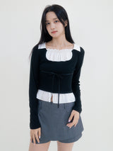 Claire top (Black)