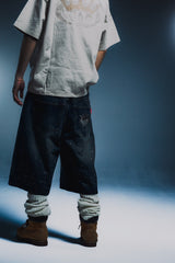 9090 × pH-1 Rhinestone Jorts