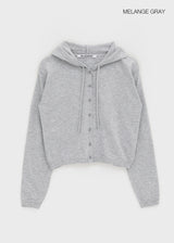 [MADE] Buduri Hooded Knit Cardigan