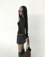 [ORIGINAL] Lynch Low Checkered Skirt