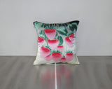 strawberry cushion cover
