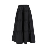 For Sunshine Moments Tiered Skirt Black 