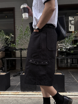 ツーヘリンボーンバミューダパンツ