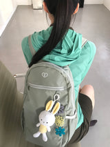 Love walk backpack - Sage gray