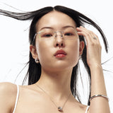 Double Pave Earrings