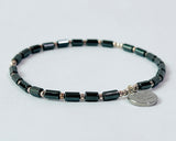 GEM STONE HEMATITE BRACELET