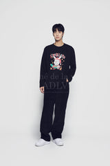 24FW サンタラビットプレゼント ロングスリーブTシャツ ブラック