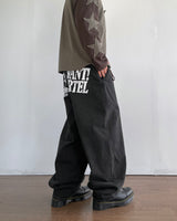 Cartel Printed Denim Pants