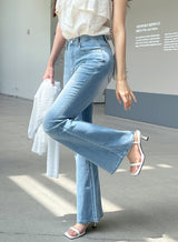 Jetine Span Slim Bootcut Denim Pants