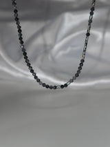 iolite gemstone choker