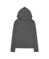 PEGASUS HOODED LONG SLEEVE (CHARCOAL) F26QB049