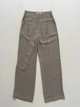 One Tuck Semi-Wide Slacks