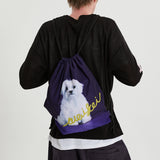 Maltese profile string bag