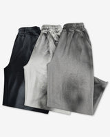 スモーキーウォッシュドワイドスウェットパンツ