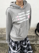 Kiki Love Lettering Hoodie (3c)