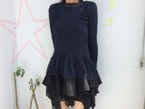 chiffon layered skirt