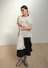 Lace Flower Scrunchie_White
