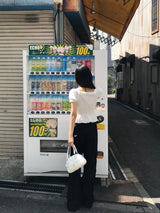 メイベル ユーティリティ カーゴ セミ ワイド ロング ブーツカット パンツ